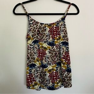 The Limited Red and Gold Sleeveless Camisole